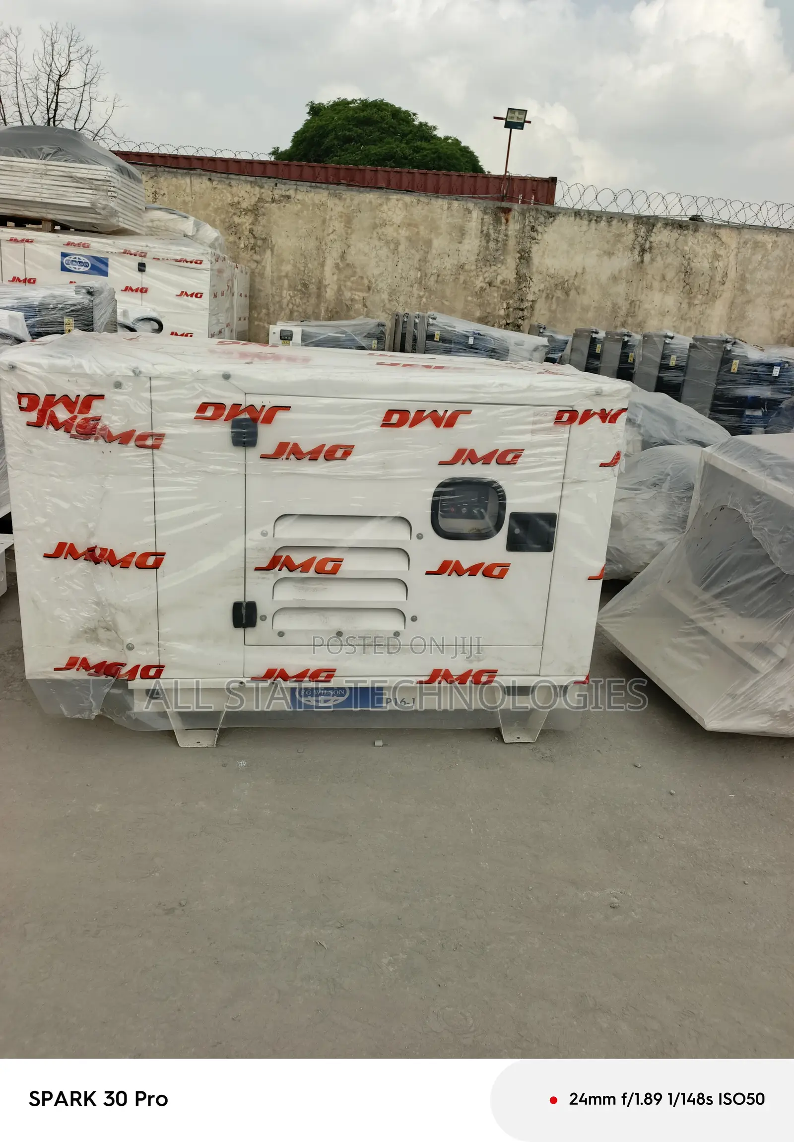 Fg Wilson 14.5kva Silent Diesel Generator With Perkins Engine