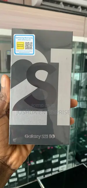 New Samsung Galaxy S21 5G 128 GB White