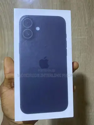New Apple iPhone 16 Plus 128 GB Black