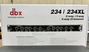 DBX 234/234xl Professional Audio Crossover.