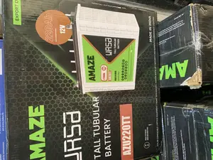 Amaze 220w/12v Tall Tubular Battery