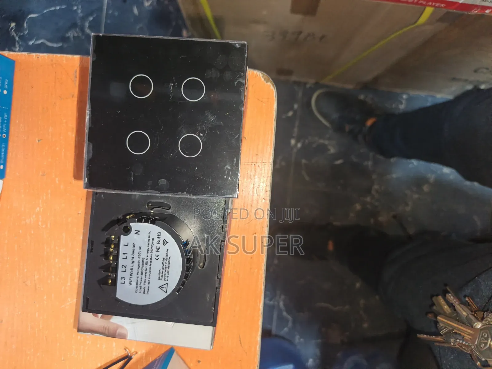 4 Gang Wifi Switches