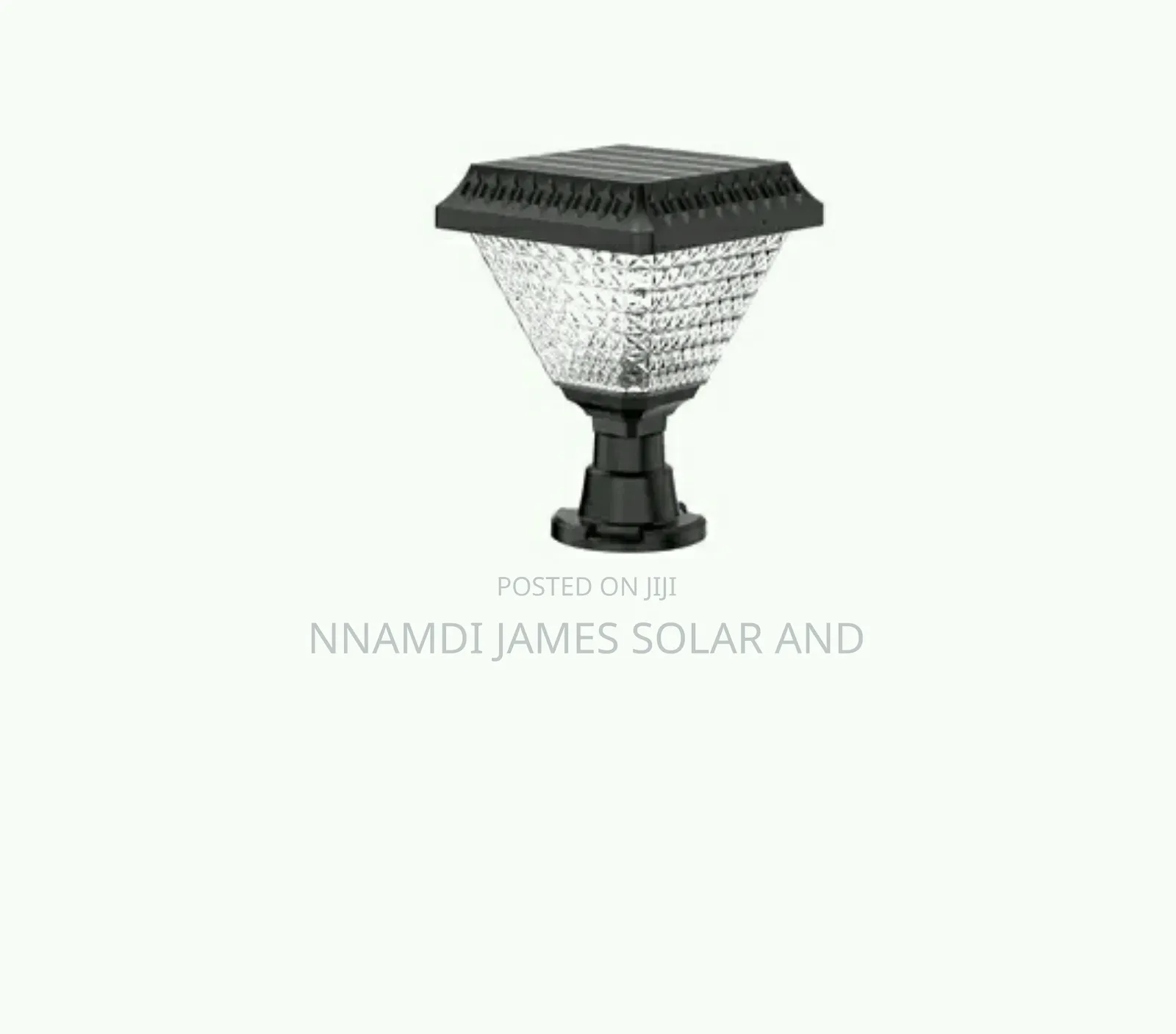 Solar Lamp Is Okay