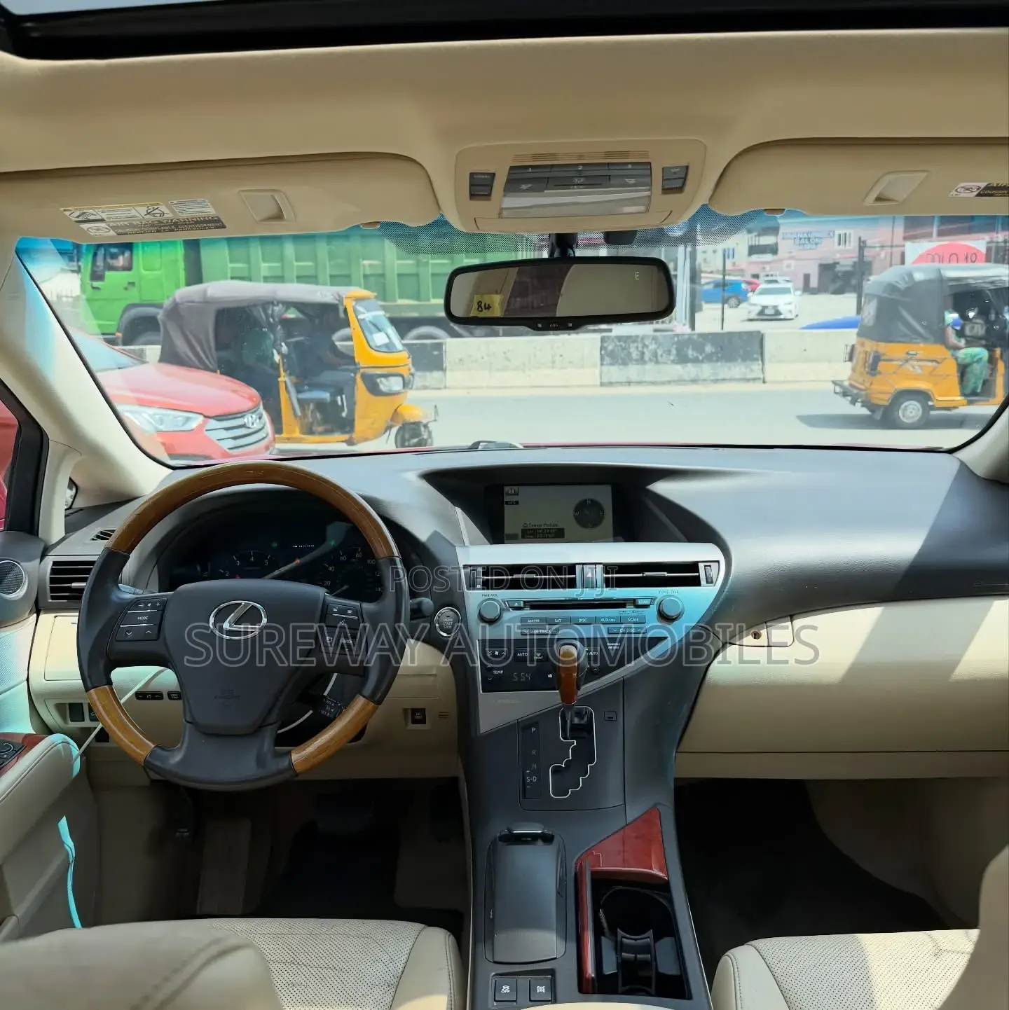 Lexus RX 350 2010 Red