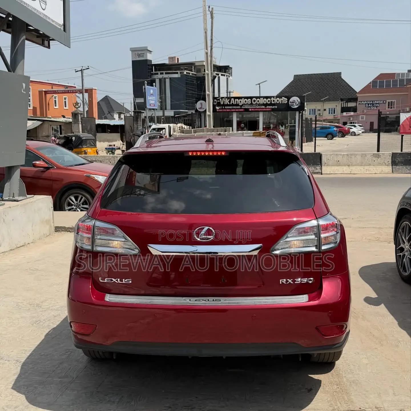 Lexus RX 350 2010 Red