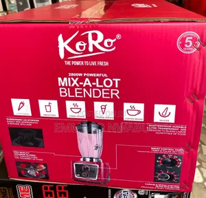 Koro Mix-a-Lot Blender 2800watts