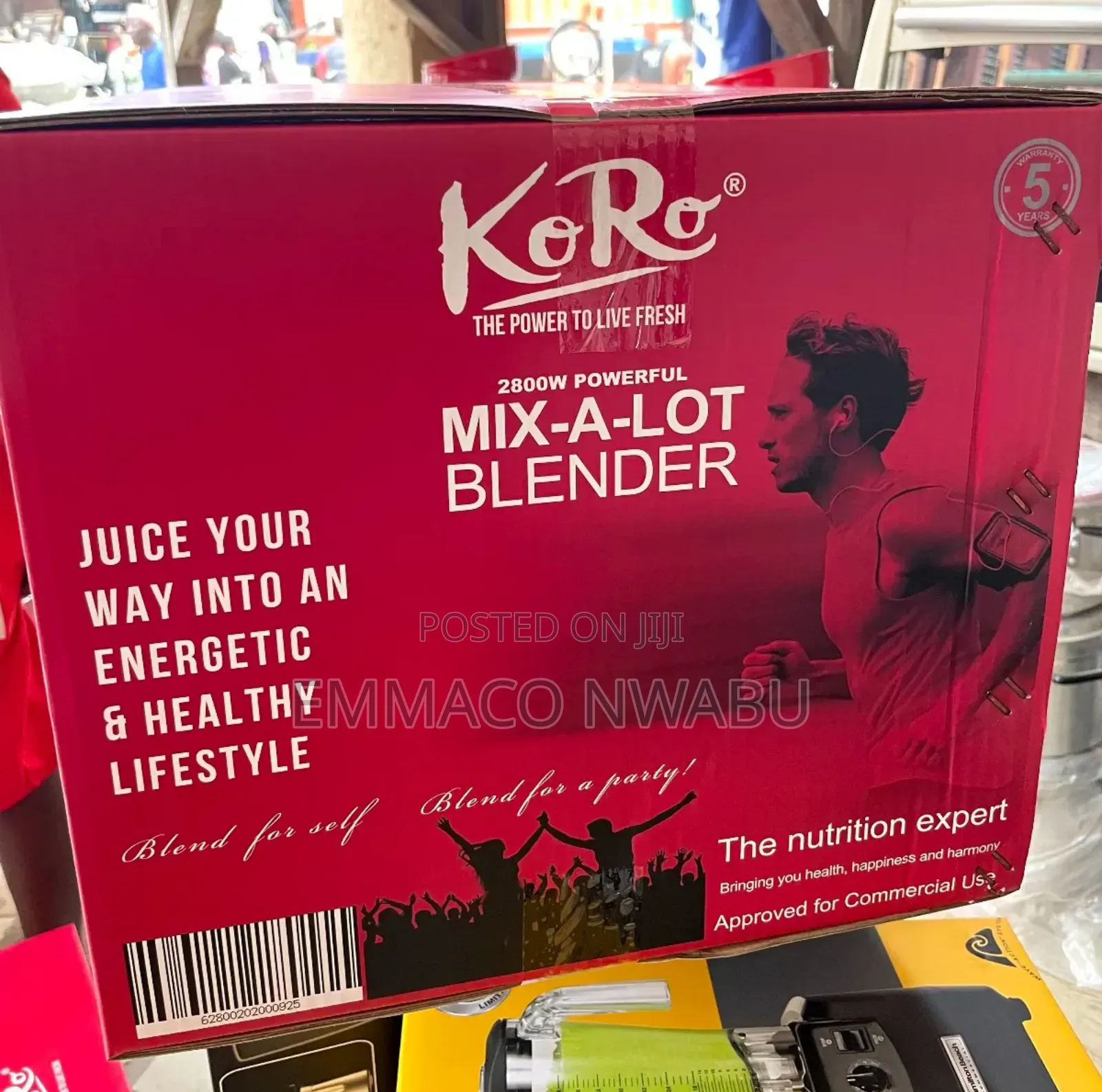 Koro Mix-a-Lot Blender 2800watts