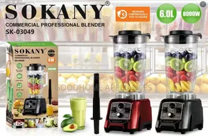 Sokany 6 Litres Commercial Blender