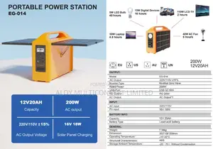 Solar Generator With 100wats Mono Solar