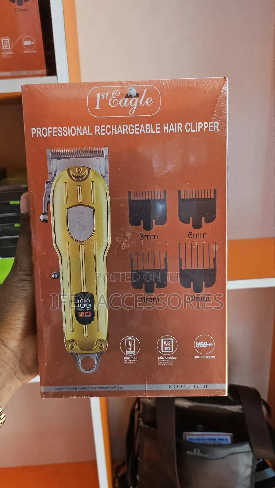 1steagle Professional Rechargeable Hair Clipper