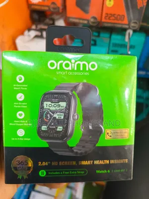 Oraimo Watch 6 2.04" TFT Ip68 Smart Watch
