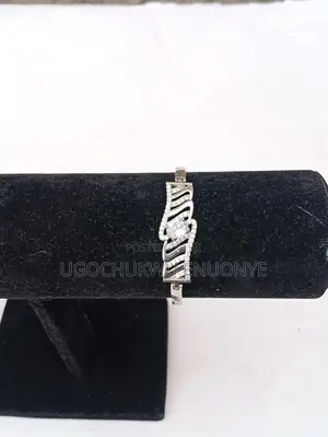 Luxury Silver Crystal Bracelet