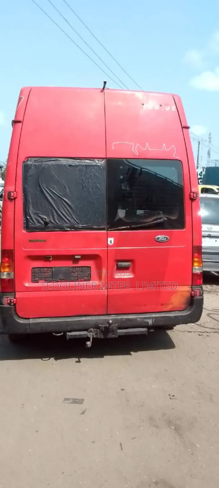 Ford Transit 2007 Red
