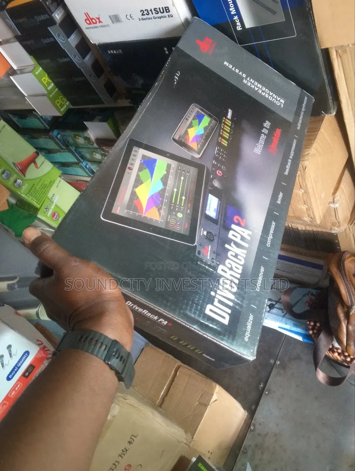 DBX Driverack Pa2 Speaker Management.