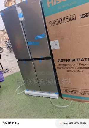 Modern Cross Door Refrigerator 427l | Hisense Rq-54wc