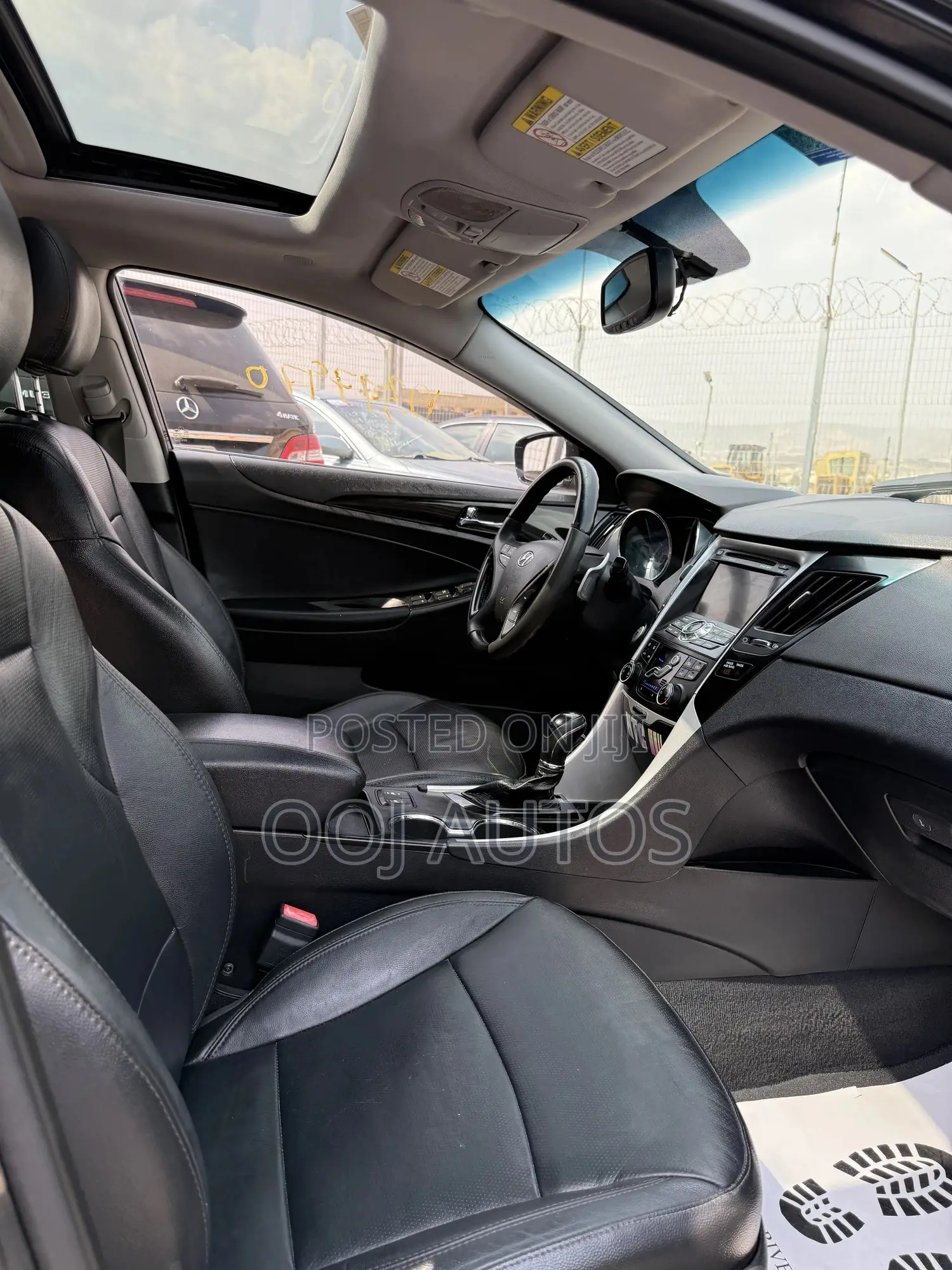Hyundai Sonata 2012 Black