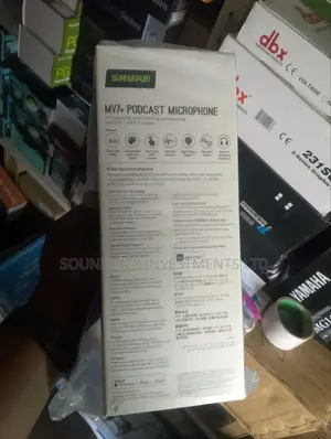 Shure Mv7+ Usb Podcast Microphone.