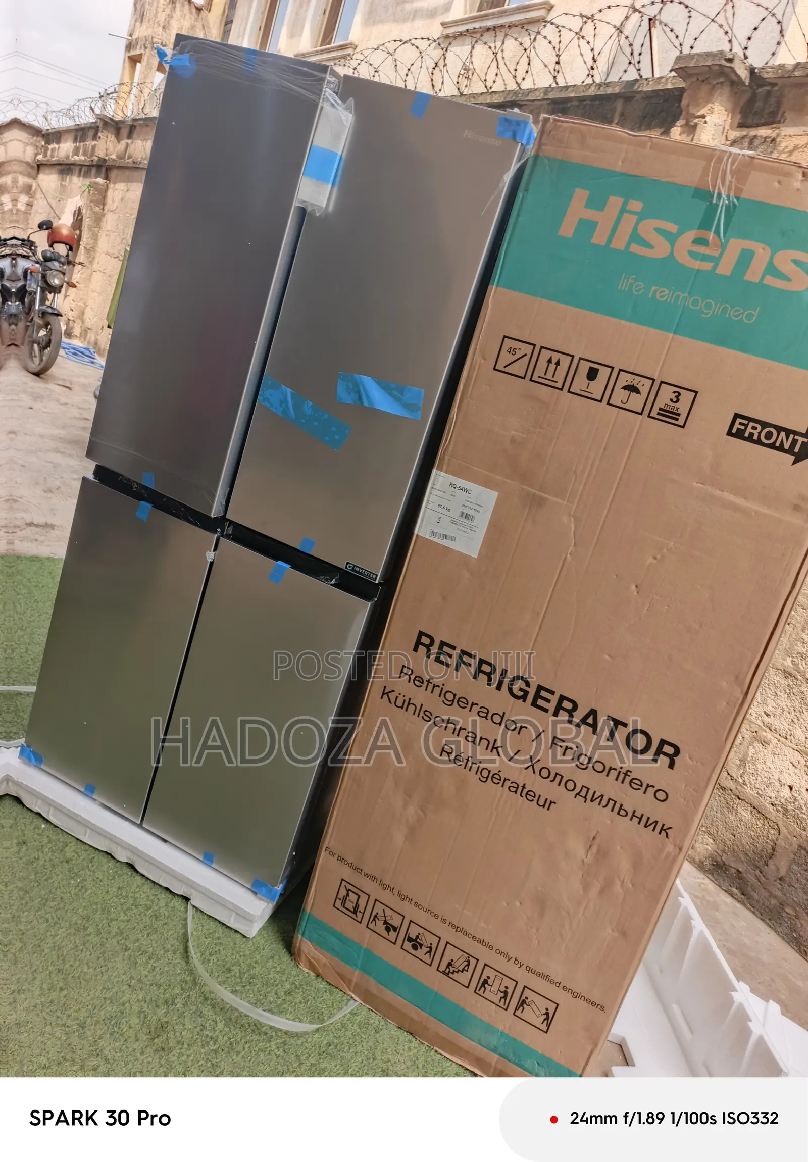 Hisense Rq-54wc 427l Multi-compartment Refrigerator