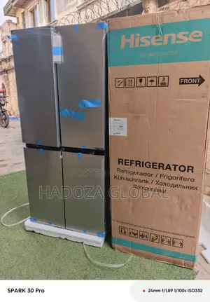 Premium Cross Door Refrigerator 427l Hisense Rq-54wc