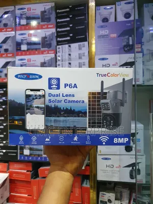 Dual Lens Solar Outdoor Camera