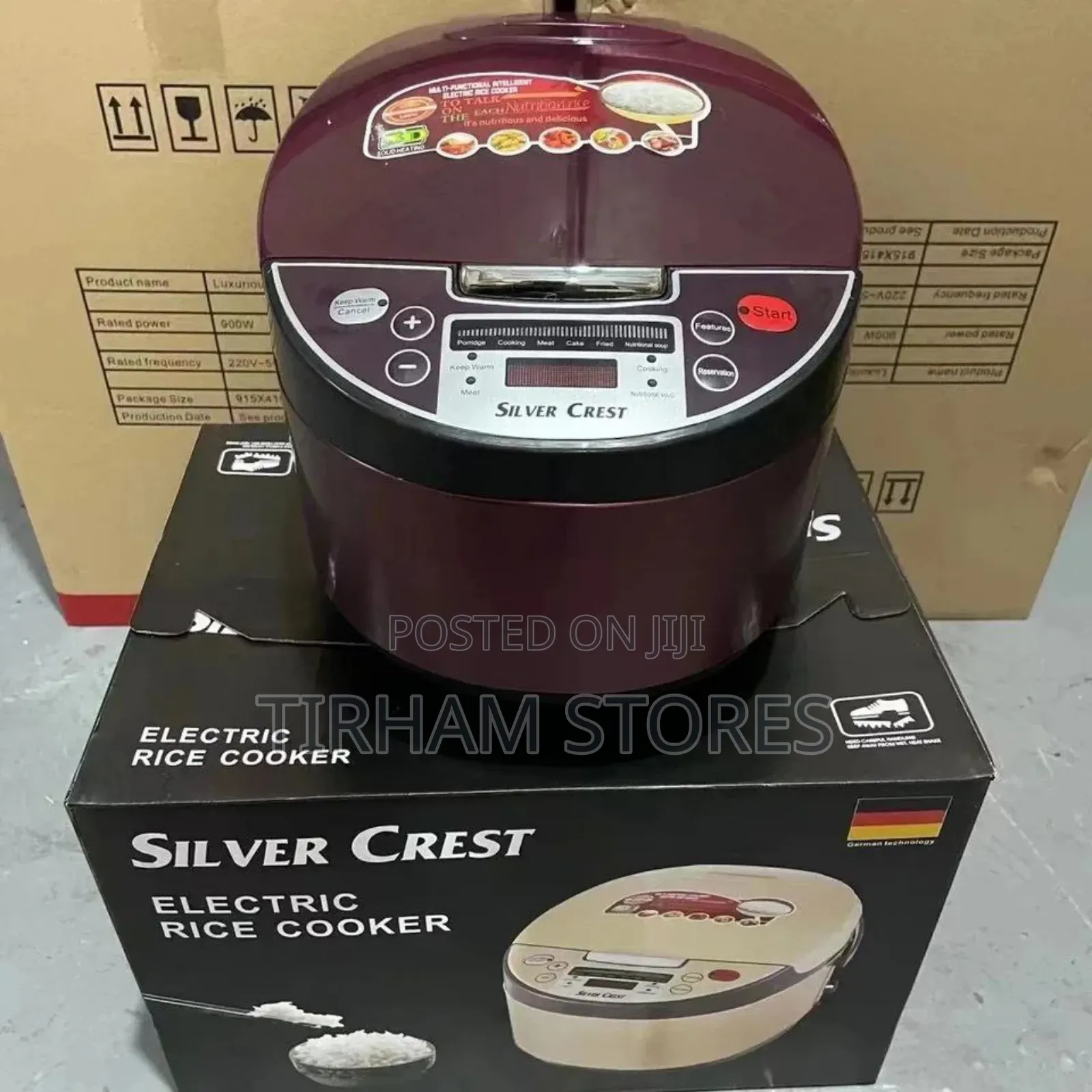 Rice Cooker - Silver Crest