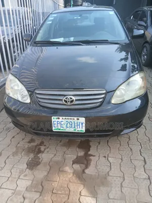 Toyota Corolla 2004 Black