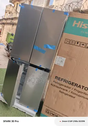 427l Modern Refrigerator With Cross Doors – Hisense