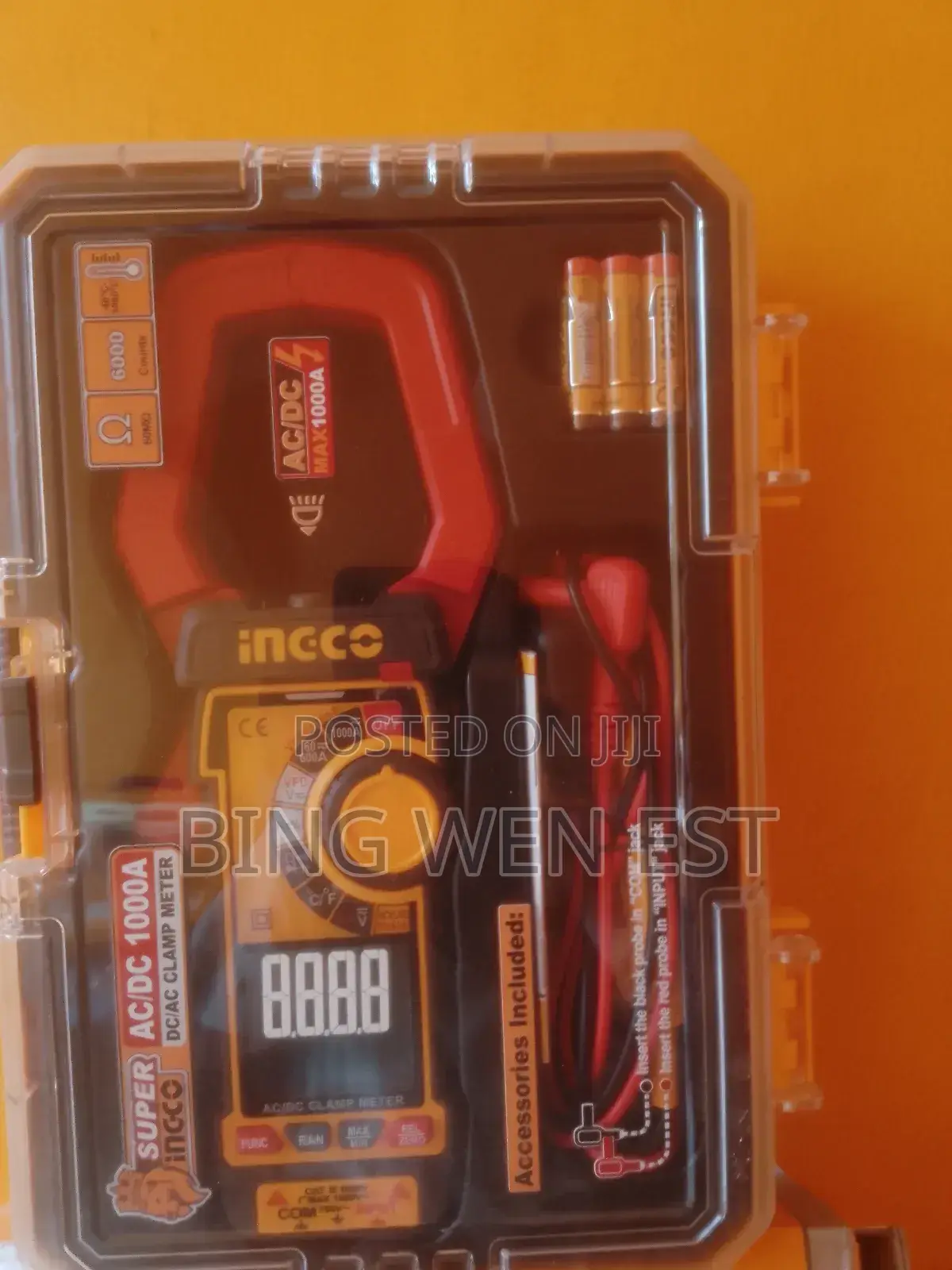 Ac Dc Clamp Meter