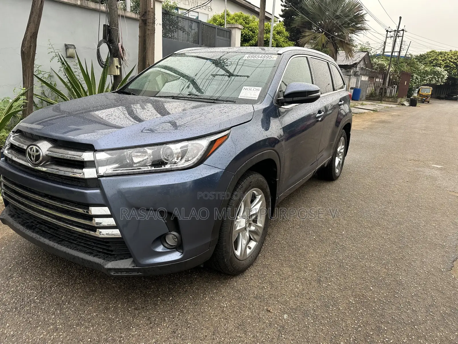 Toyota Highlander 2015 Blue