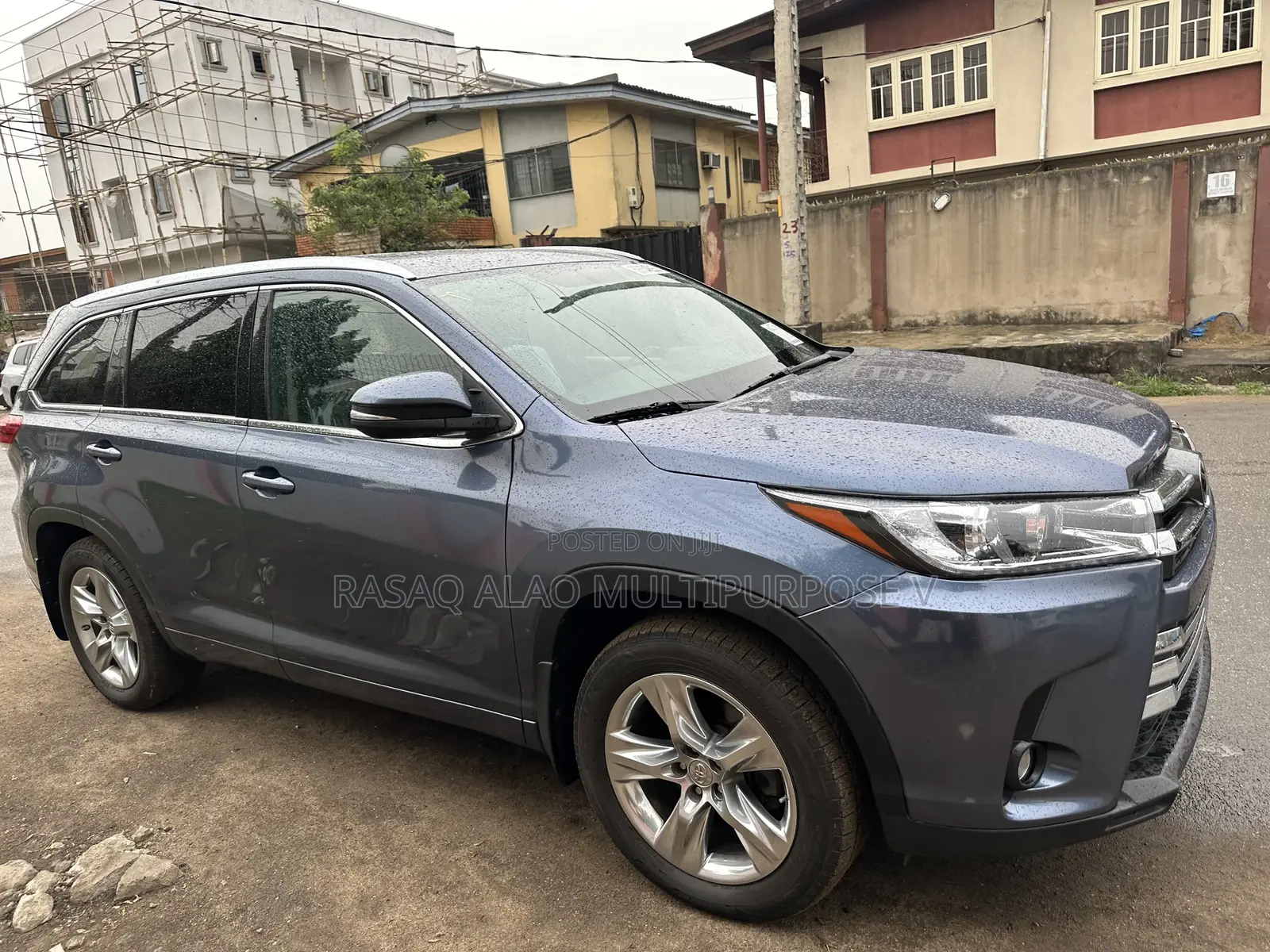 Toyota Highlander 2015 Blue