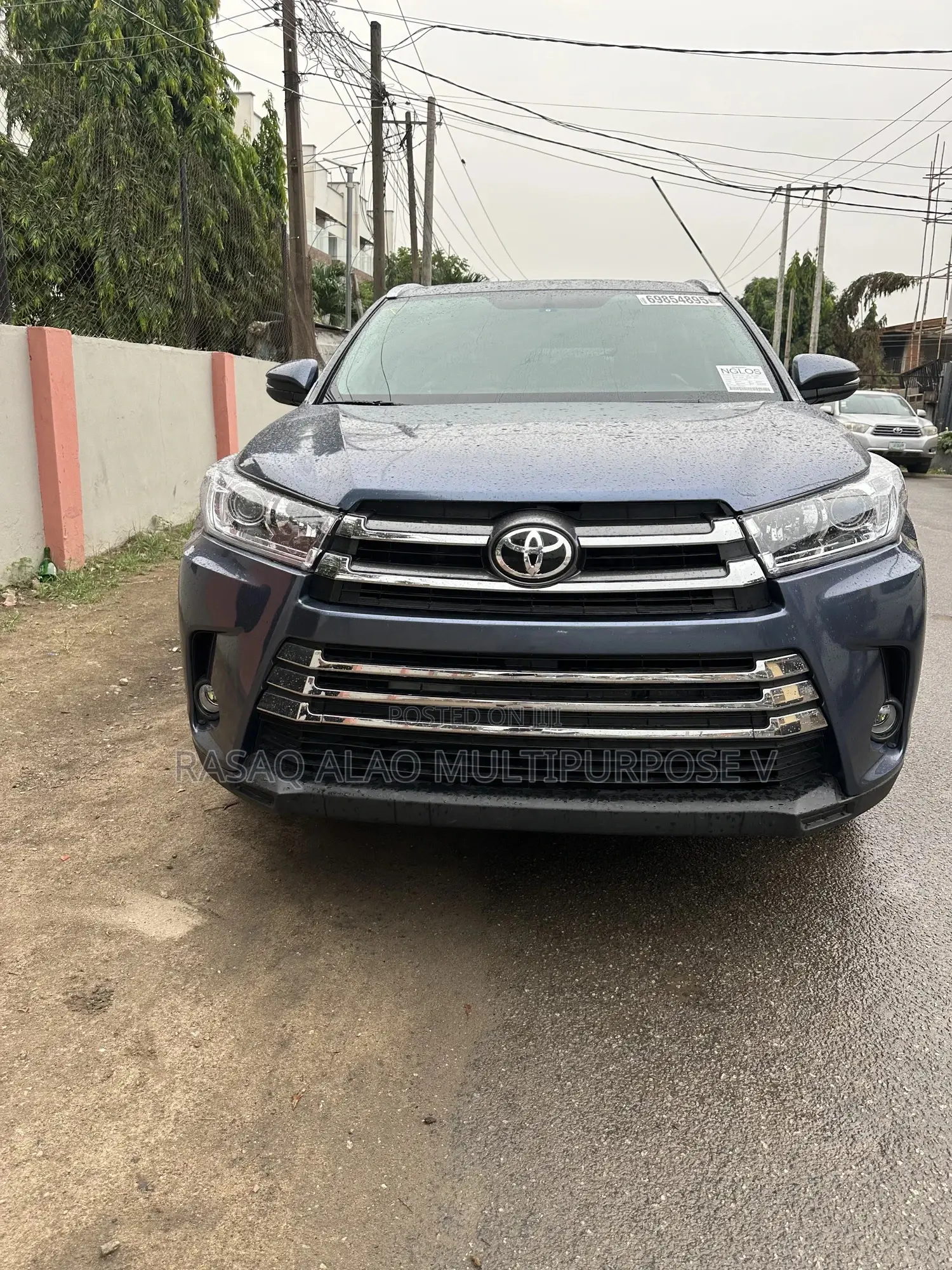 Toyota Highlander 2015 Blue