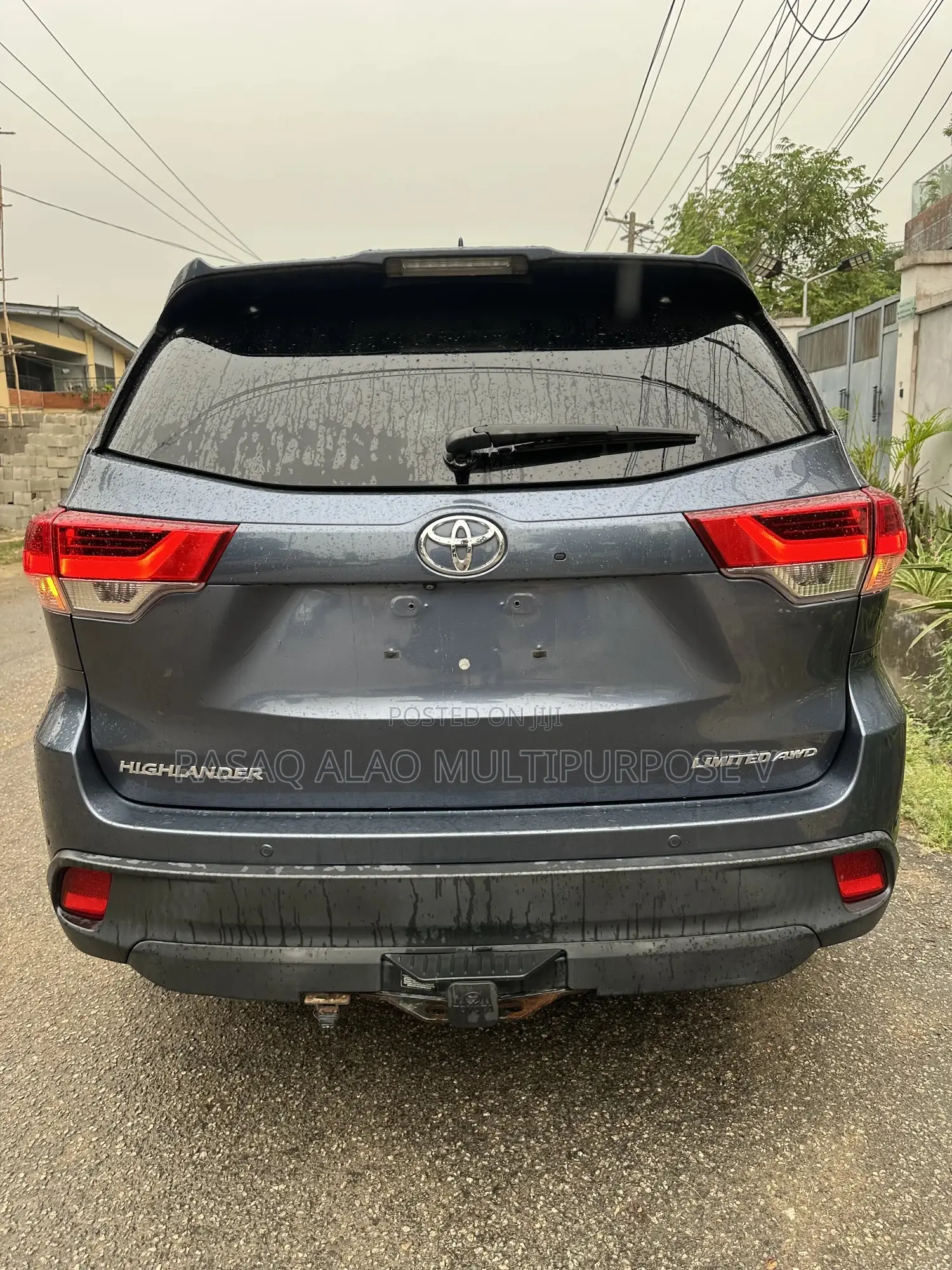 Toyota Highlander 2015 Blue