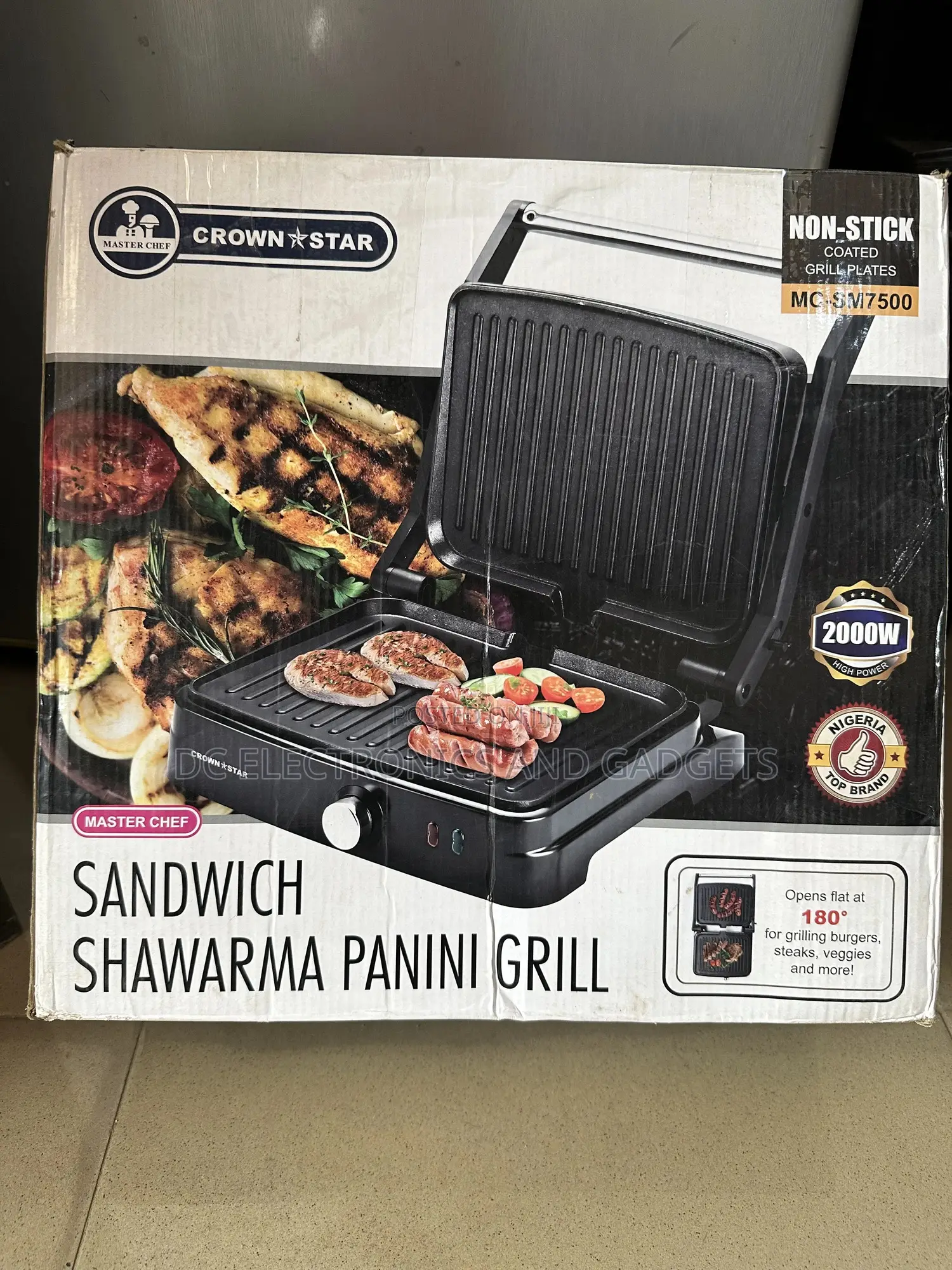 Shawarma Panini Grill