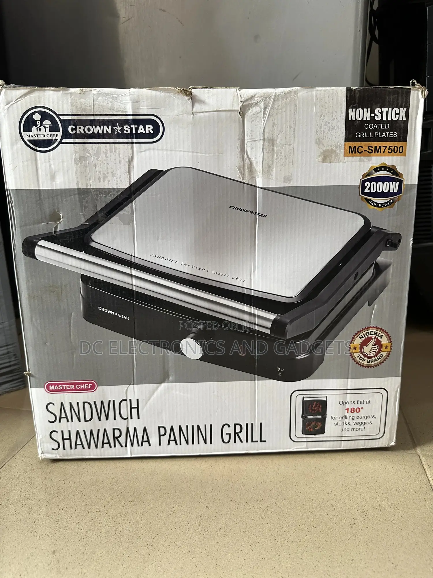 Shawarma Panini Grill