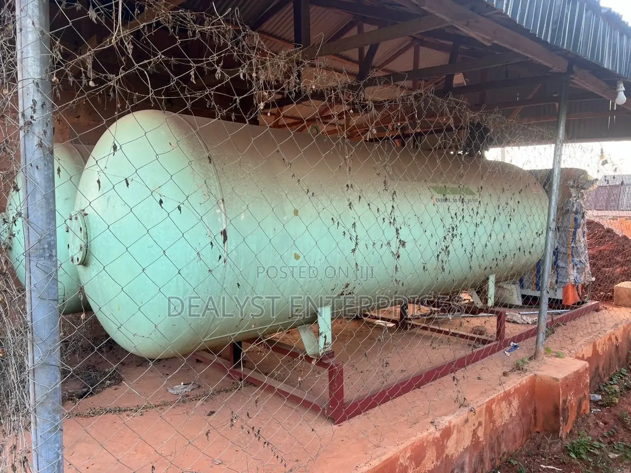 Industrial Gas Tank for Sale
