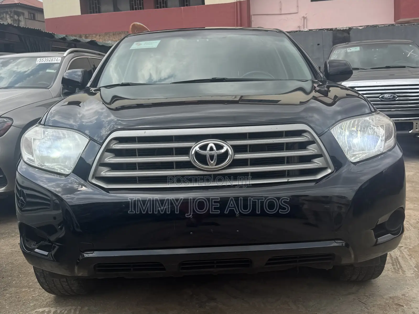 Toyota Highlander 2008 Black