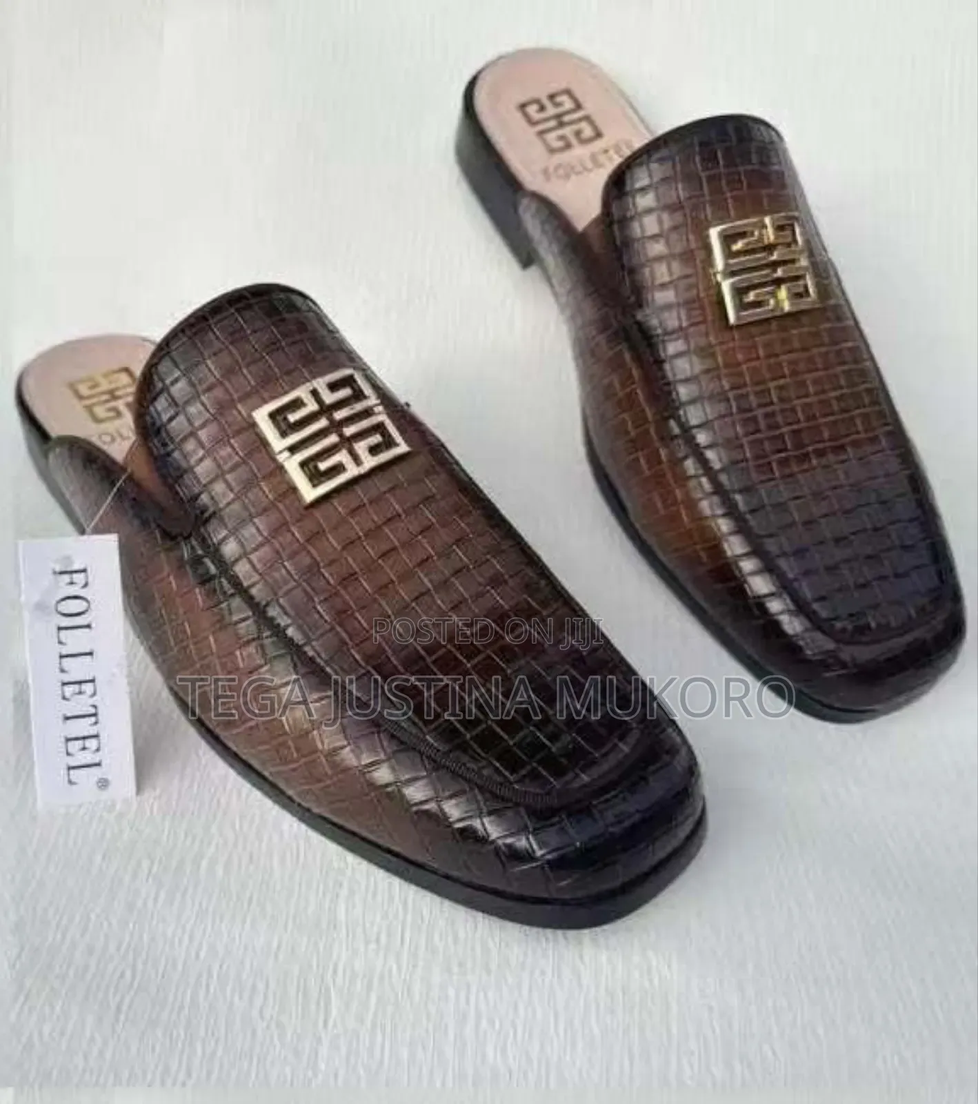 Folletel Men's Half Shoes