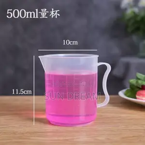 Measuring Cup 500ml Experimental Measuring Cup Milk Tea