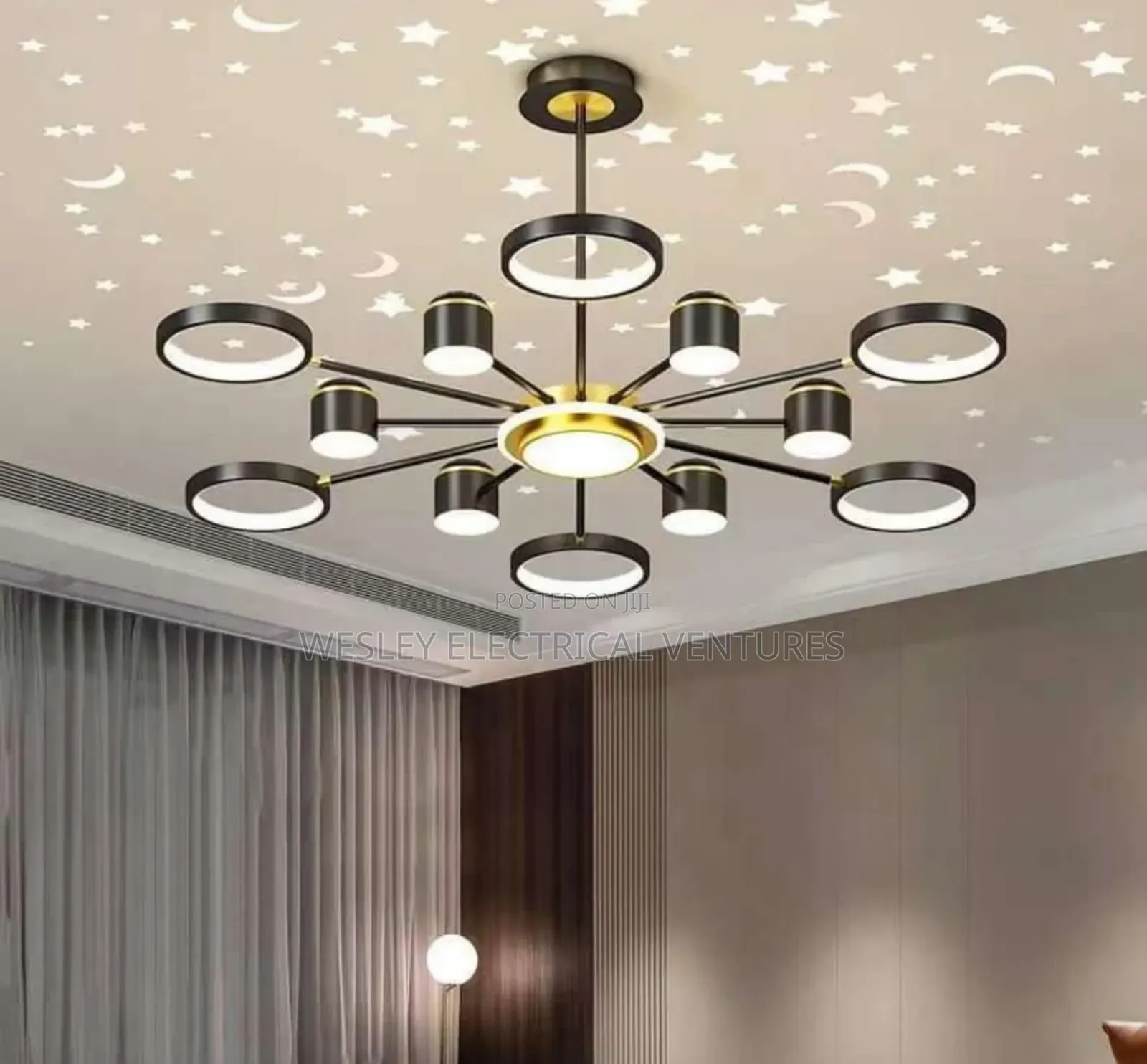 Stary Reflect, Led Chandelier Light