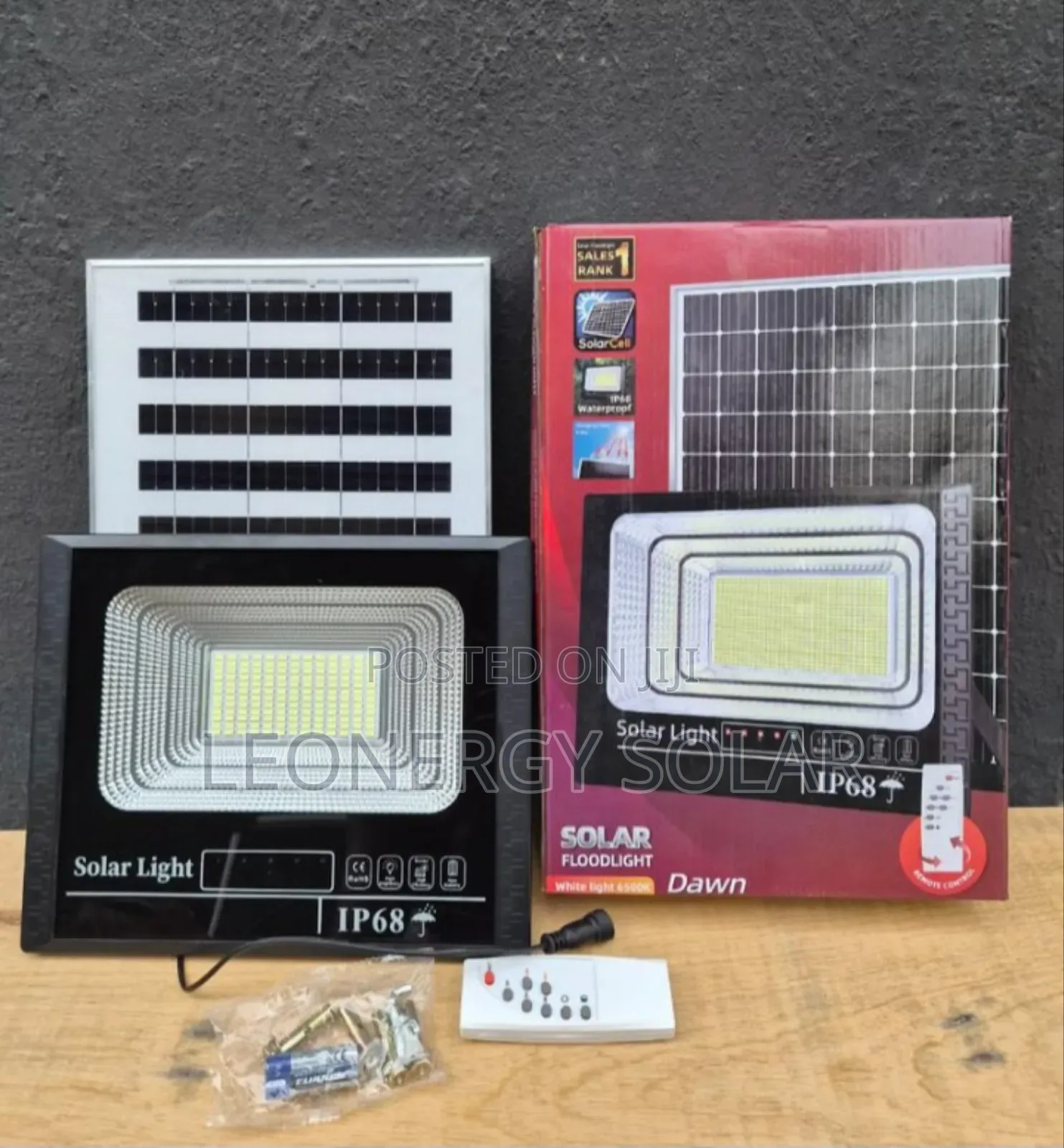 100w Solar Flood Light