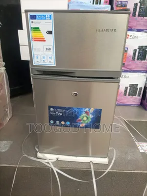 Glamstar Table Top Double Door Refrigerator