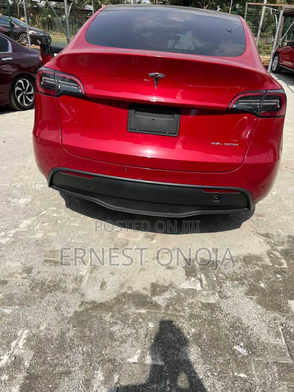 Tesla Model Y 2021 Red