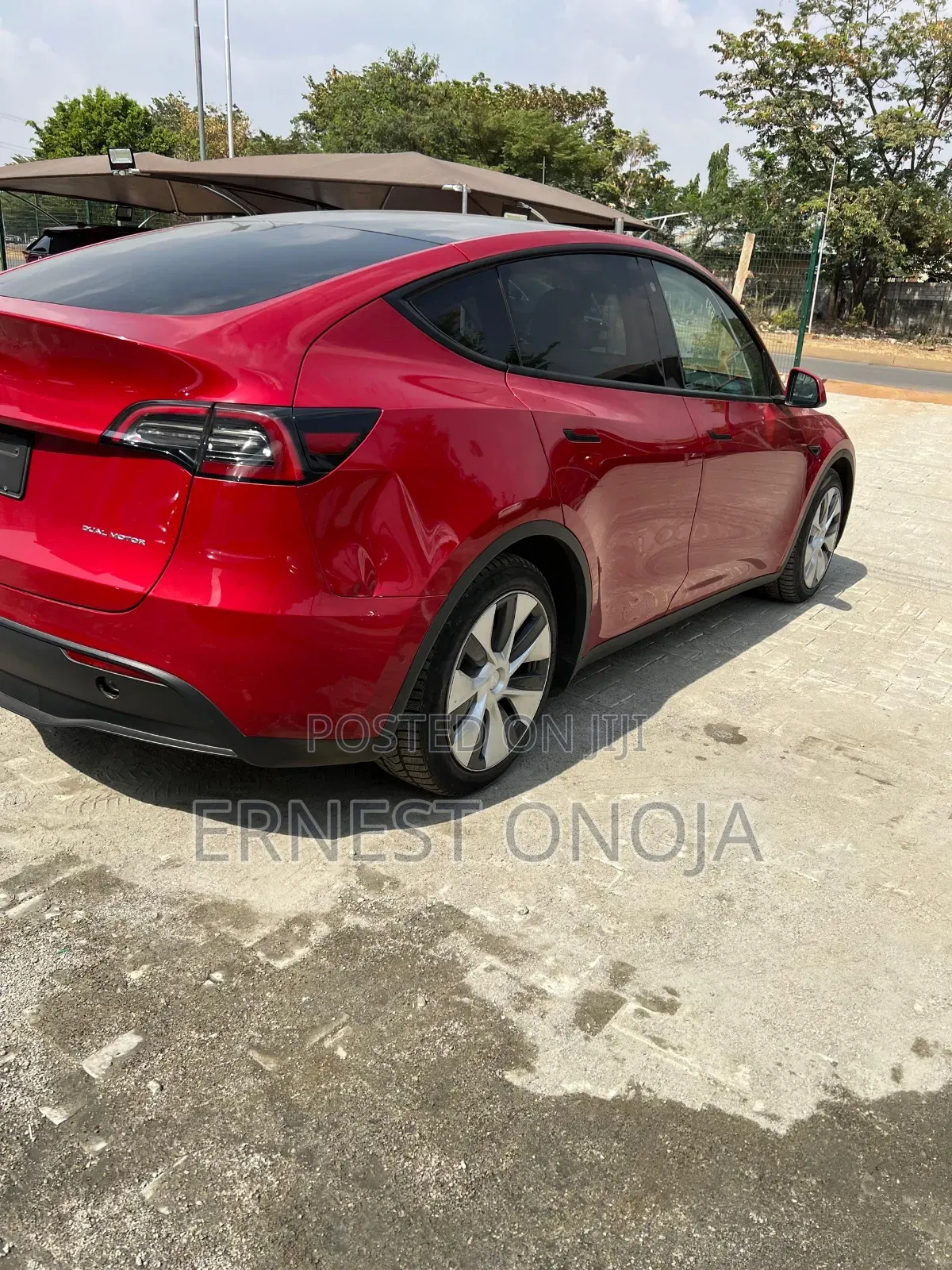 Tesla Model Y 2021 Red