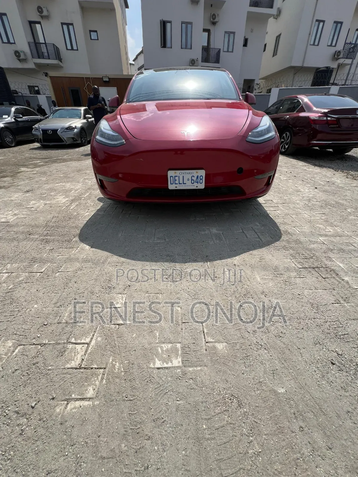 Tesla Model Y 2021 Red