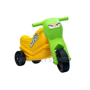 Kiddies Pull Bicycle Plastic