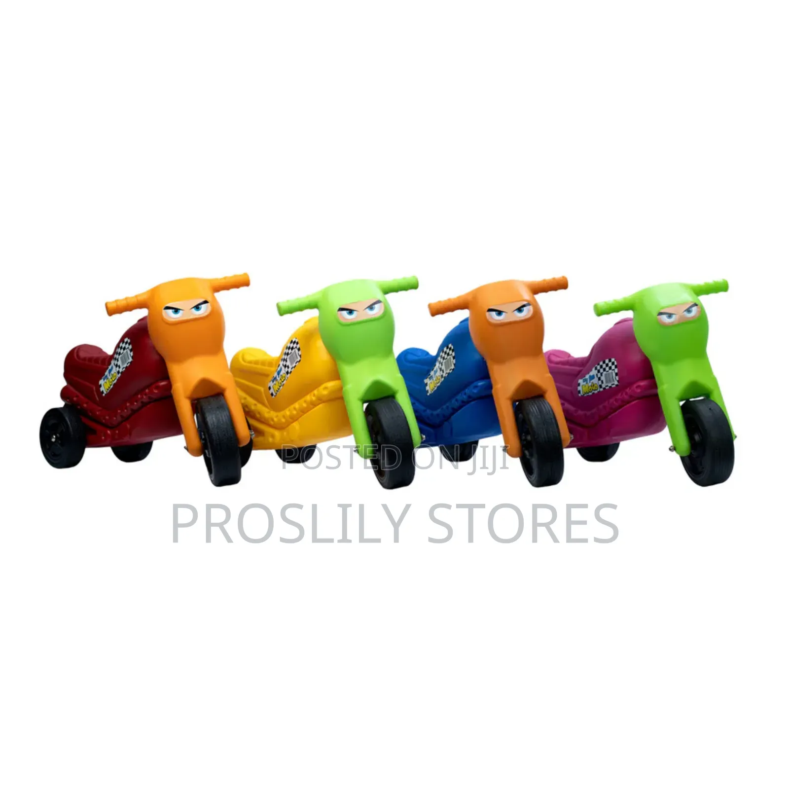 Kiddies Pull Bicycle Plastic