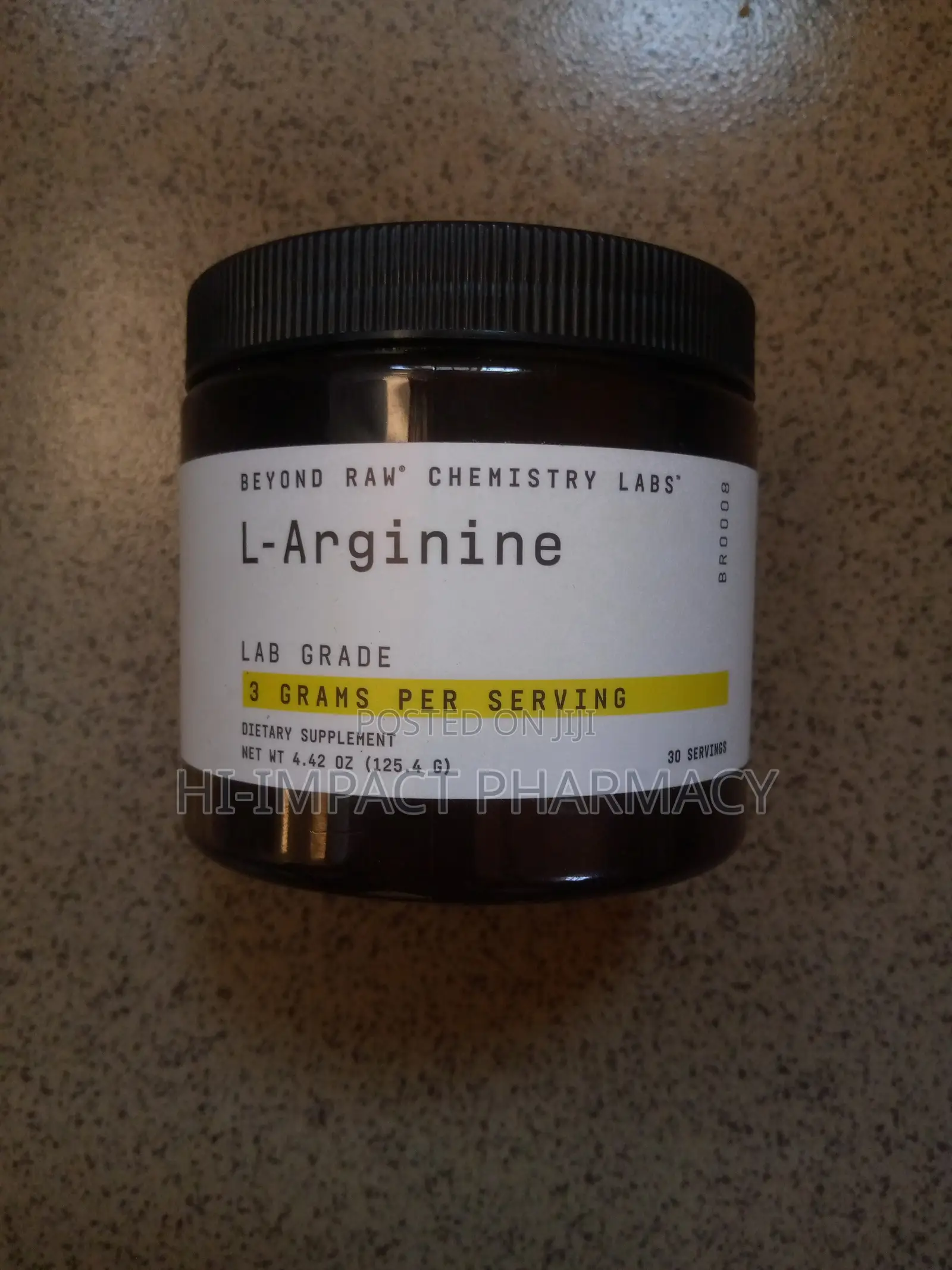 Beyond Raw L-Arginine 3grams X30 Servings