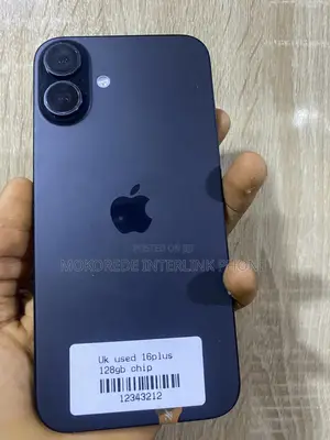 Apple iPhone 16 Plus 128 GB Black
