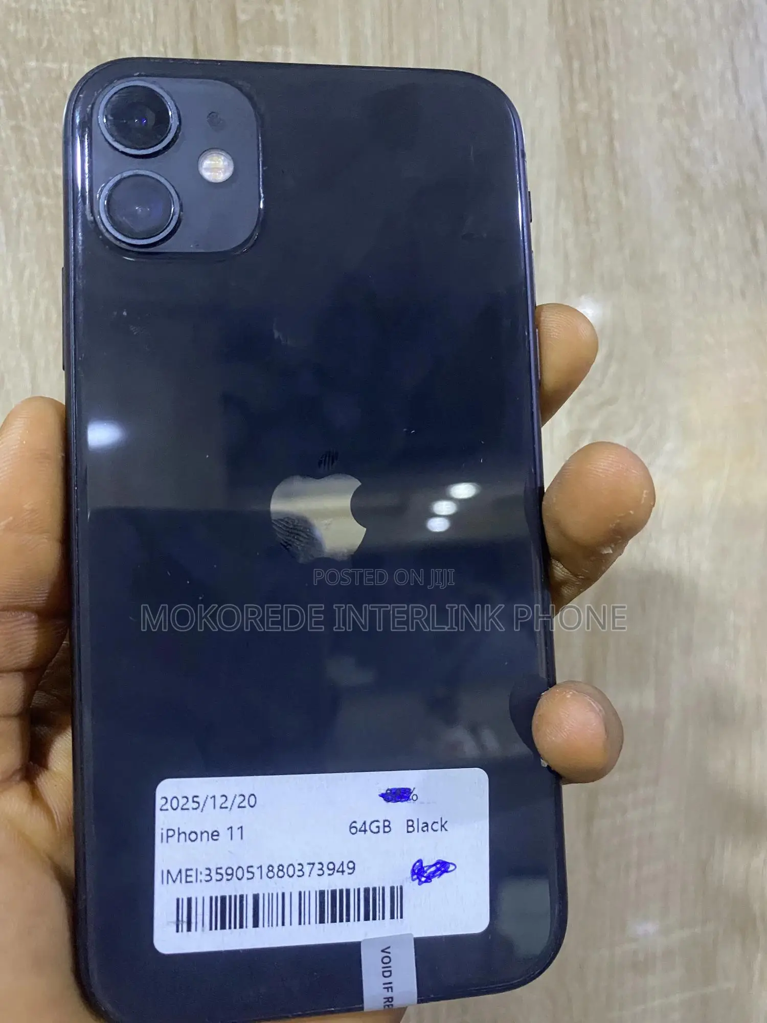 Apple iPhone 11 64 GB Black