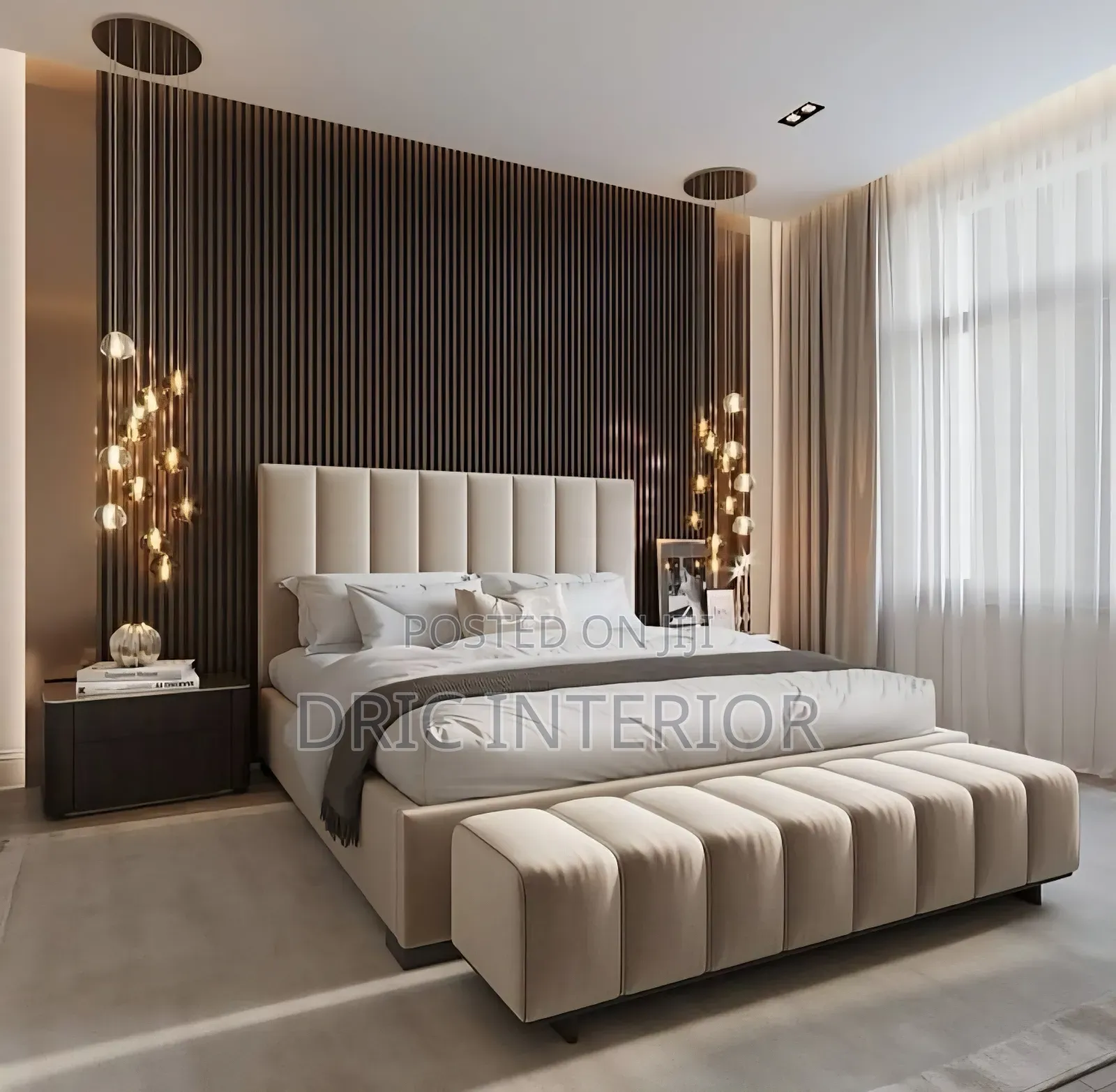 Custom Made Fancy Bedframe